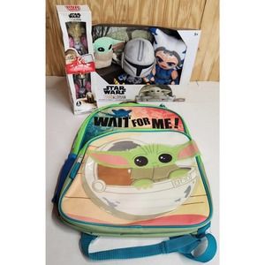 Star‎ Wars Mandalorian Set Backpack Plush Sucker Cover Stocking Stuffer